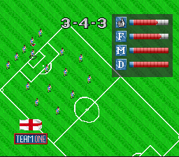 Virtual Soccer screenshot 5 for Super Nintendo